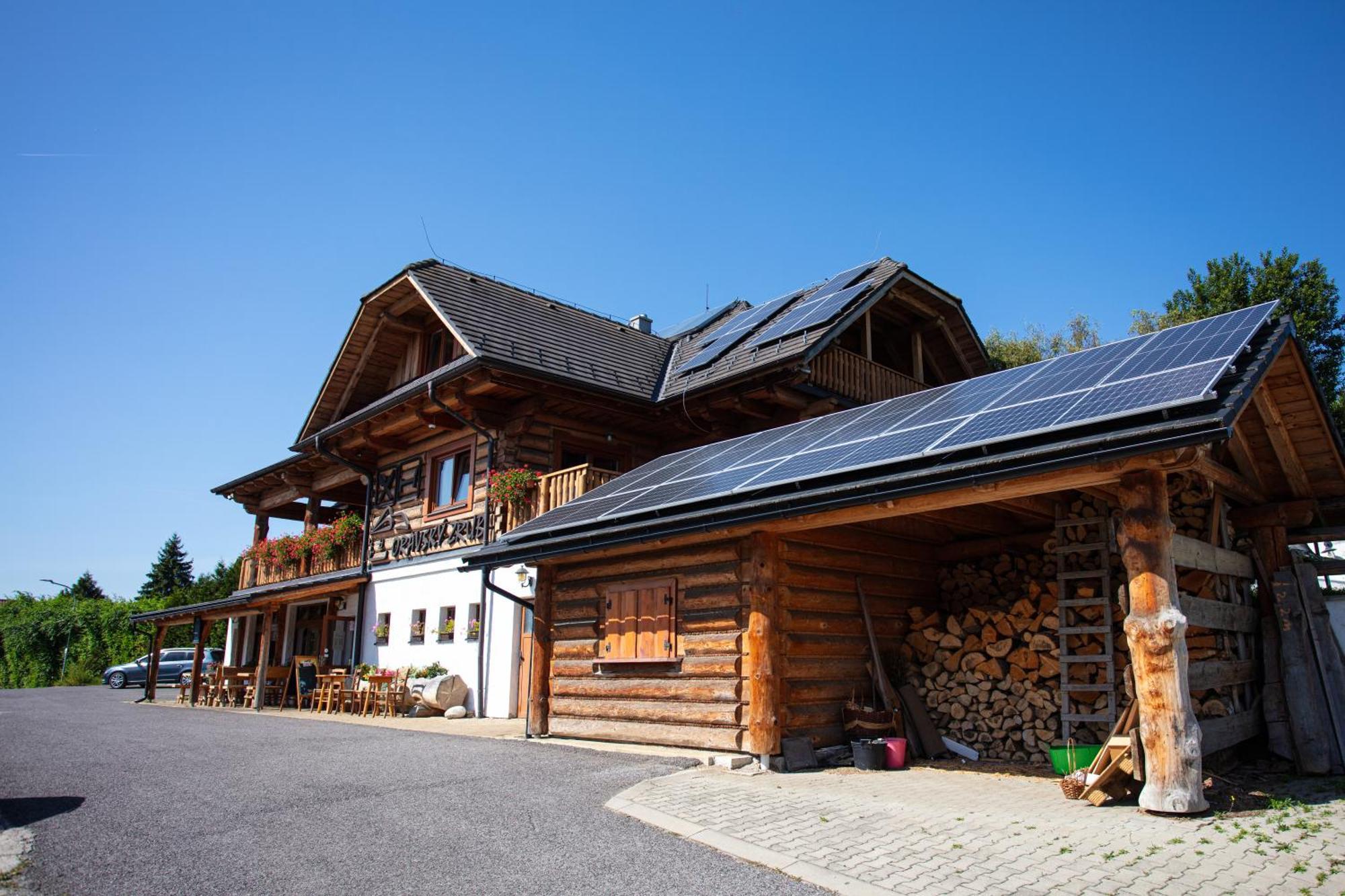 Penzion Oravsky Zrub Nizna Exterior foto